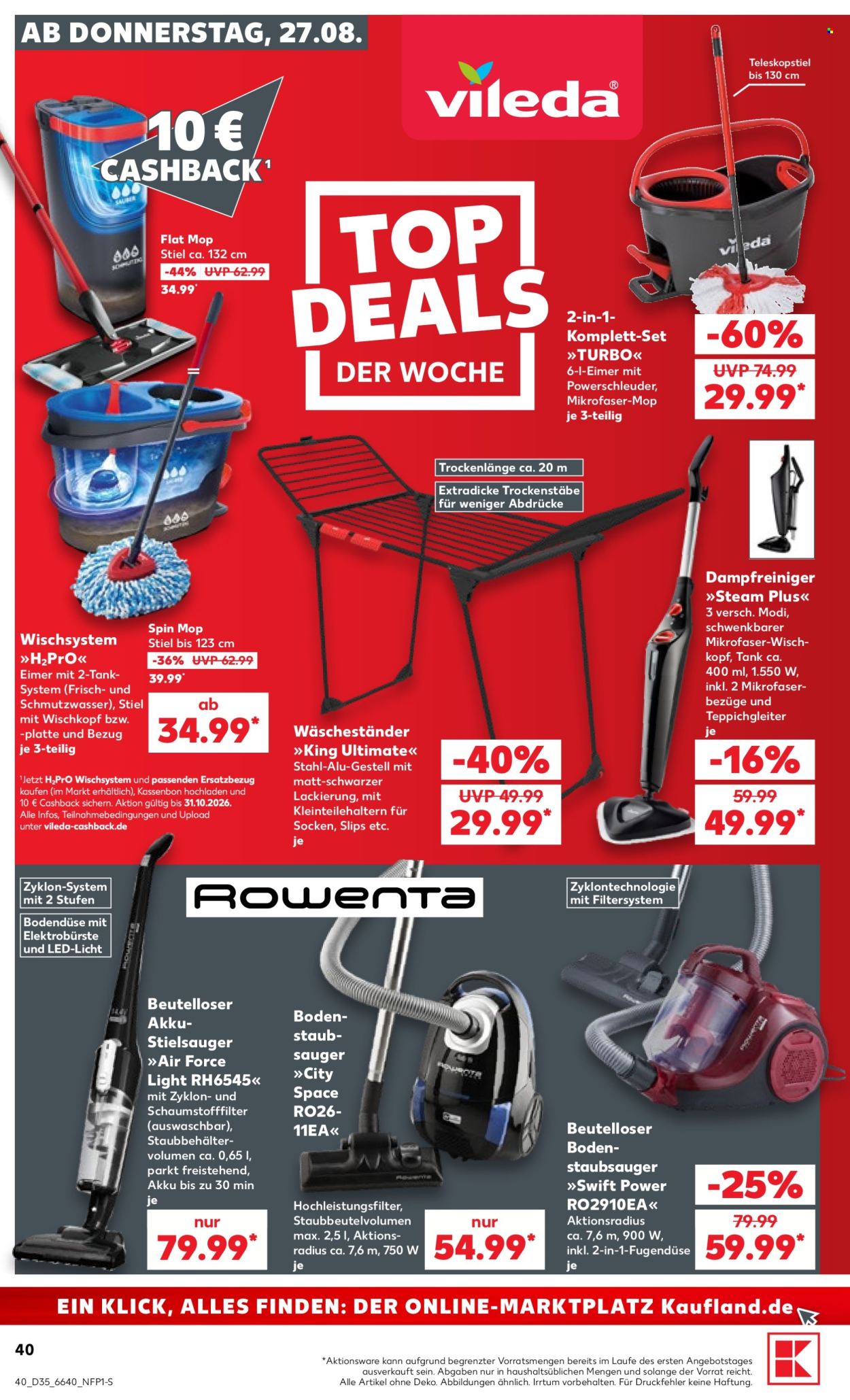 Kaufland Prospekte  - 27.08.2026 - 2.09.2026. Seite 40