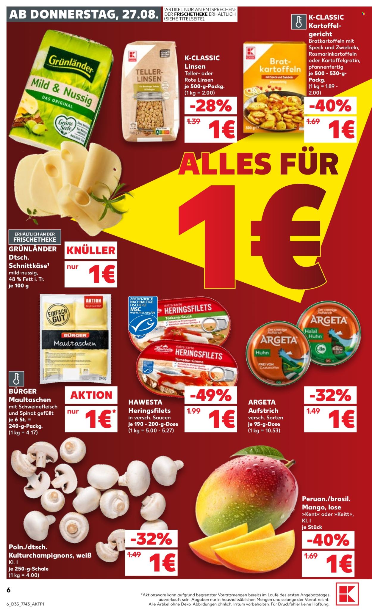 Kaufland Prospekte  - 27.08.2026 - 2.09.2026. Seite 6