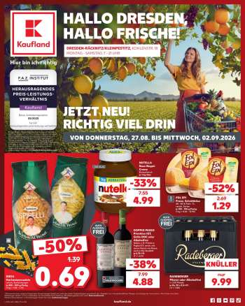 Prospekte Kaufland - 27.08.2026 - 2.09.2026.