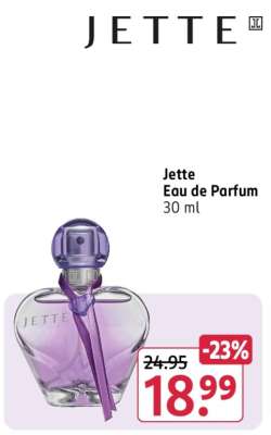 JETTE Eau de Parfum 30 ml
