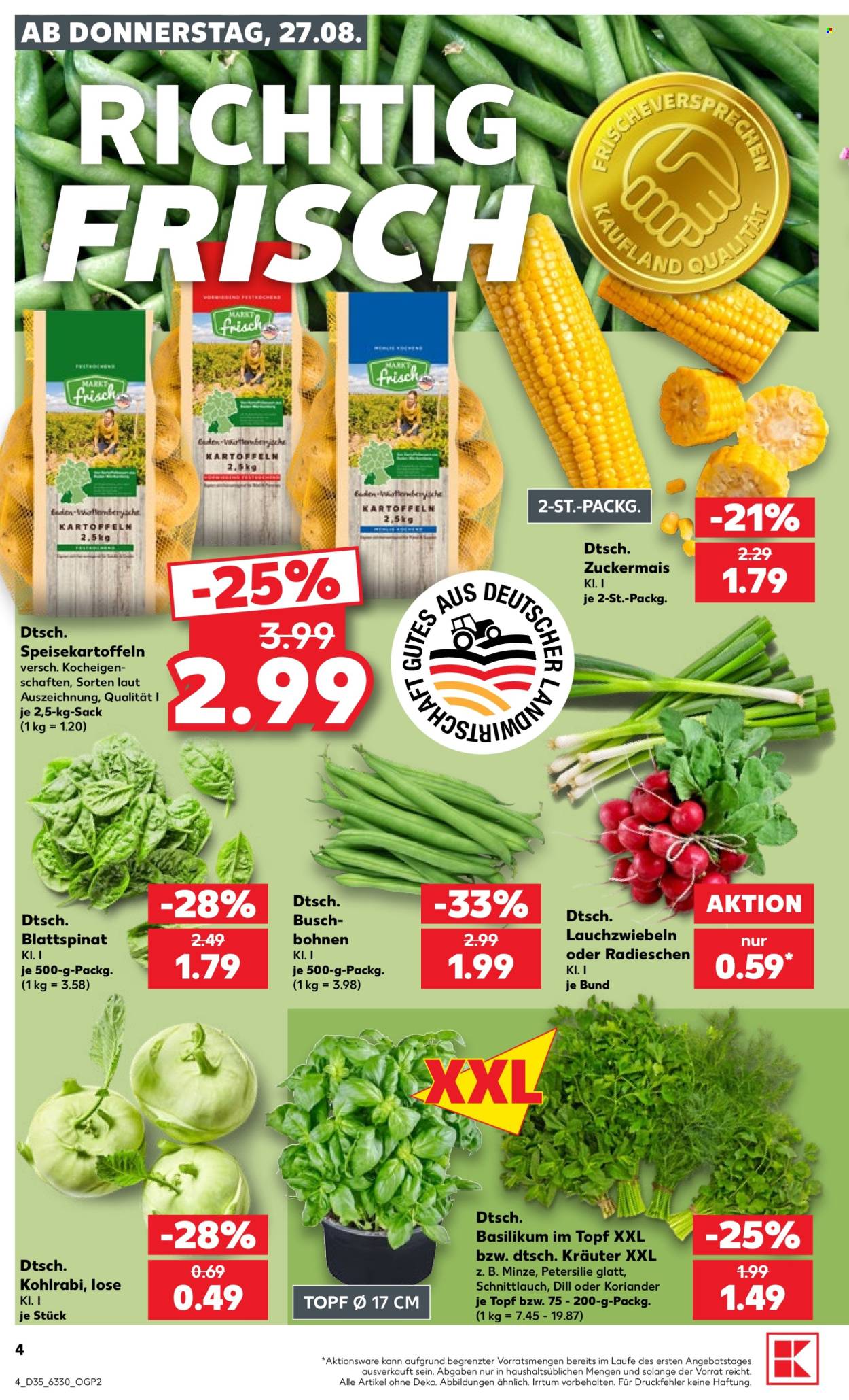 Kaufland Prospekte  - 27.08.2026 - 2.09.2026. Seite 4