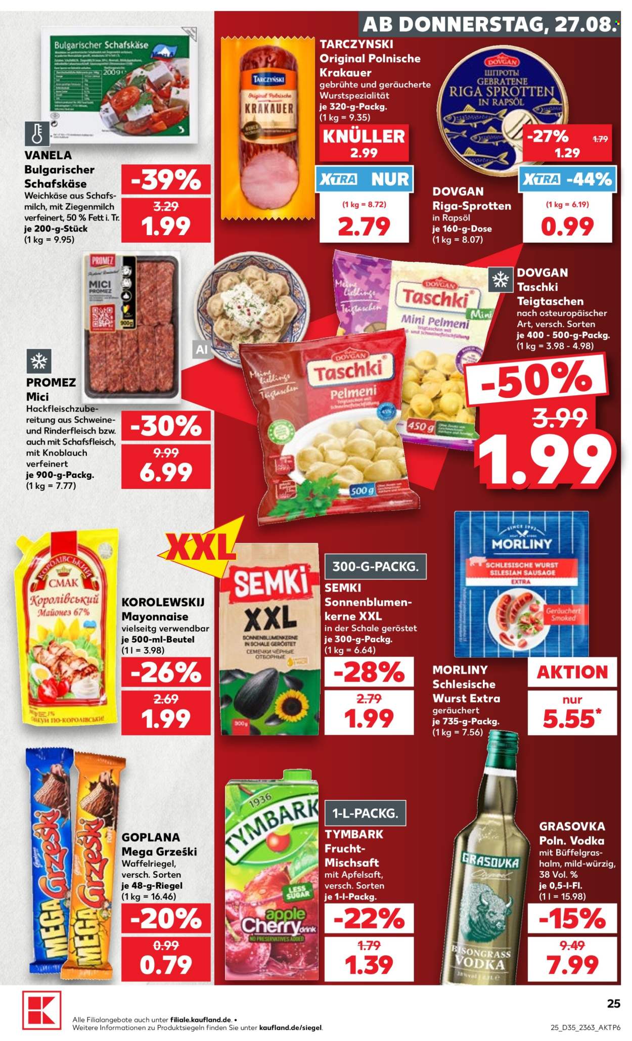 Kaufland Prospekte  - 27.08.2026 - 2.09.2026. Seite 25
