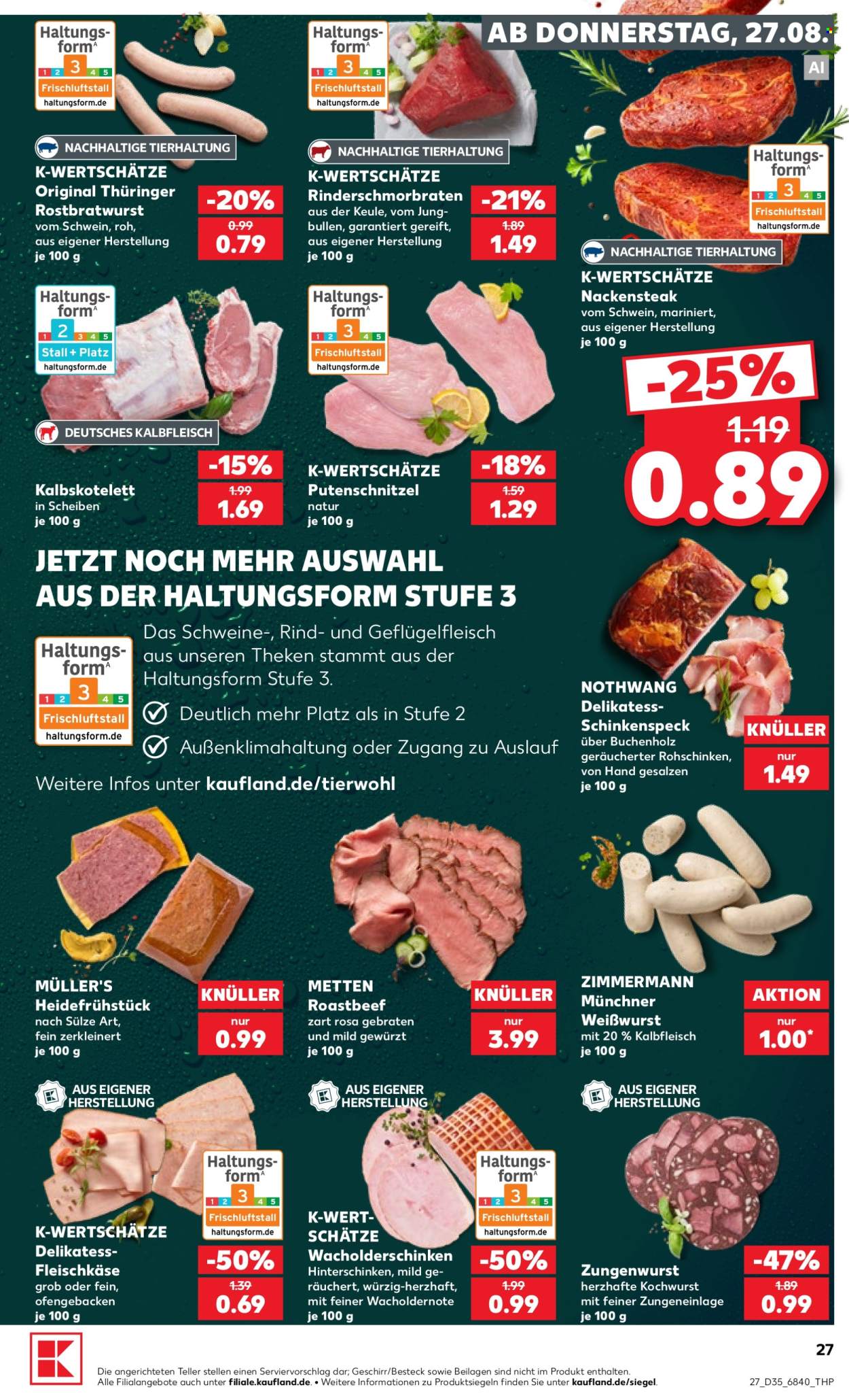Kaufland Prospekte  - 27.08.2026 - 2.09.2026. Seite 27
