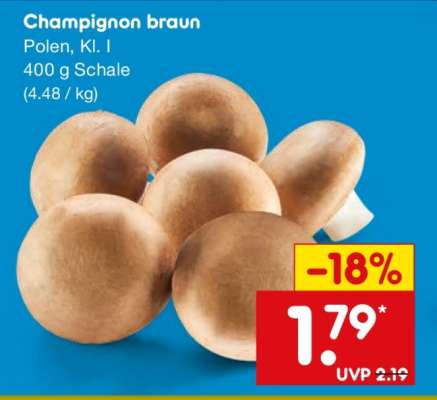 Champignon braun