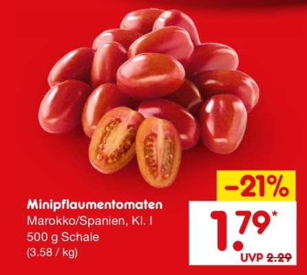 Minipflaumentomaten