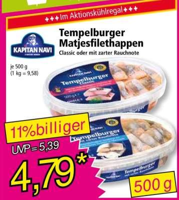 Tempelburger Matjesfilethappen