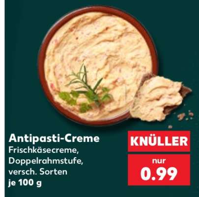 Antipasti-Creme