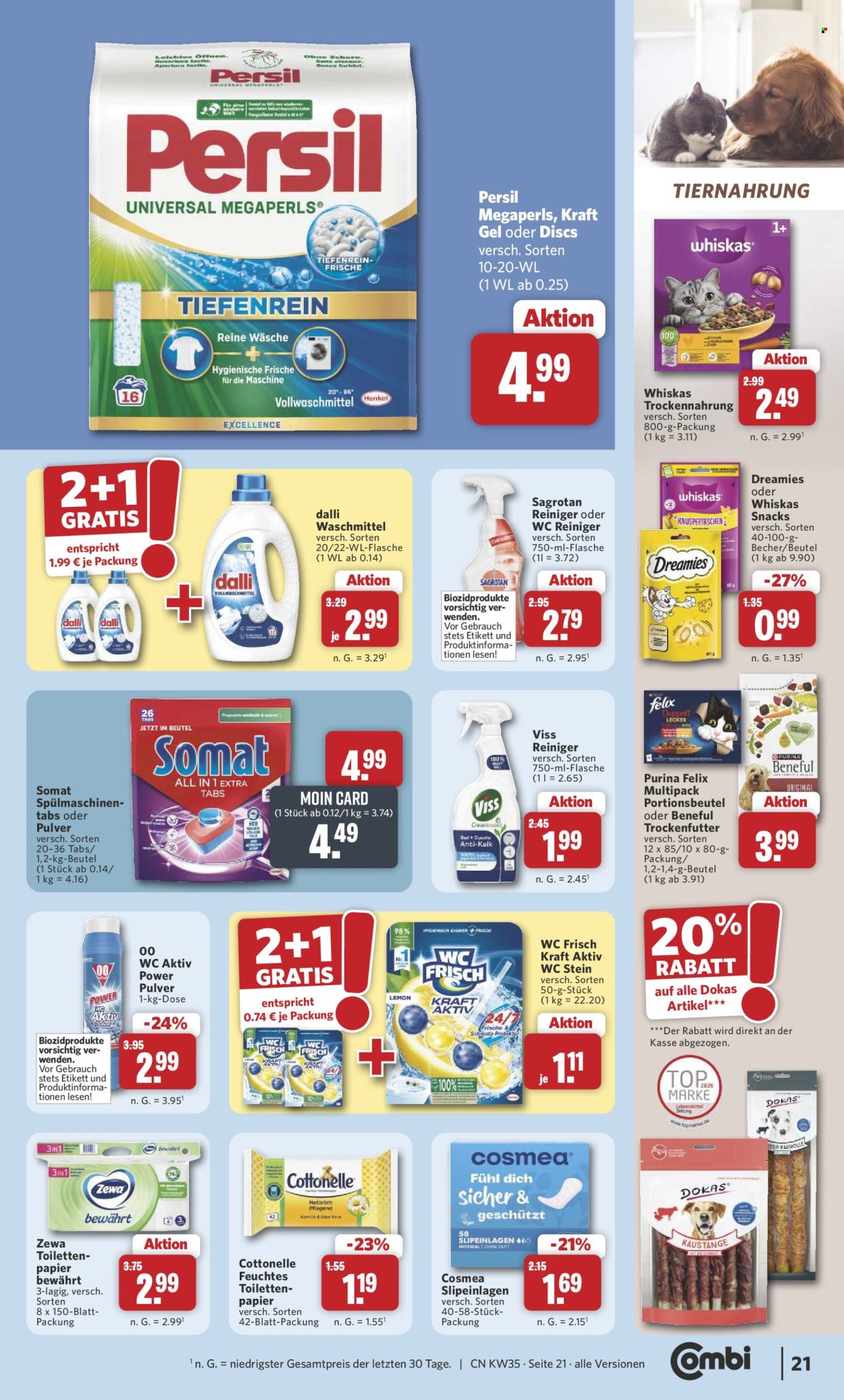 Combi Prospekte  - 24.08.2026 - 29.08.2026. Seite 27
