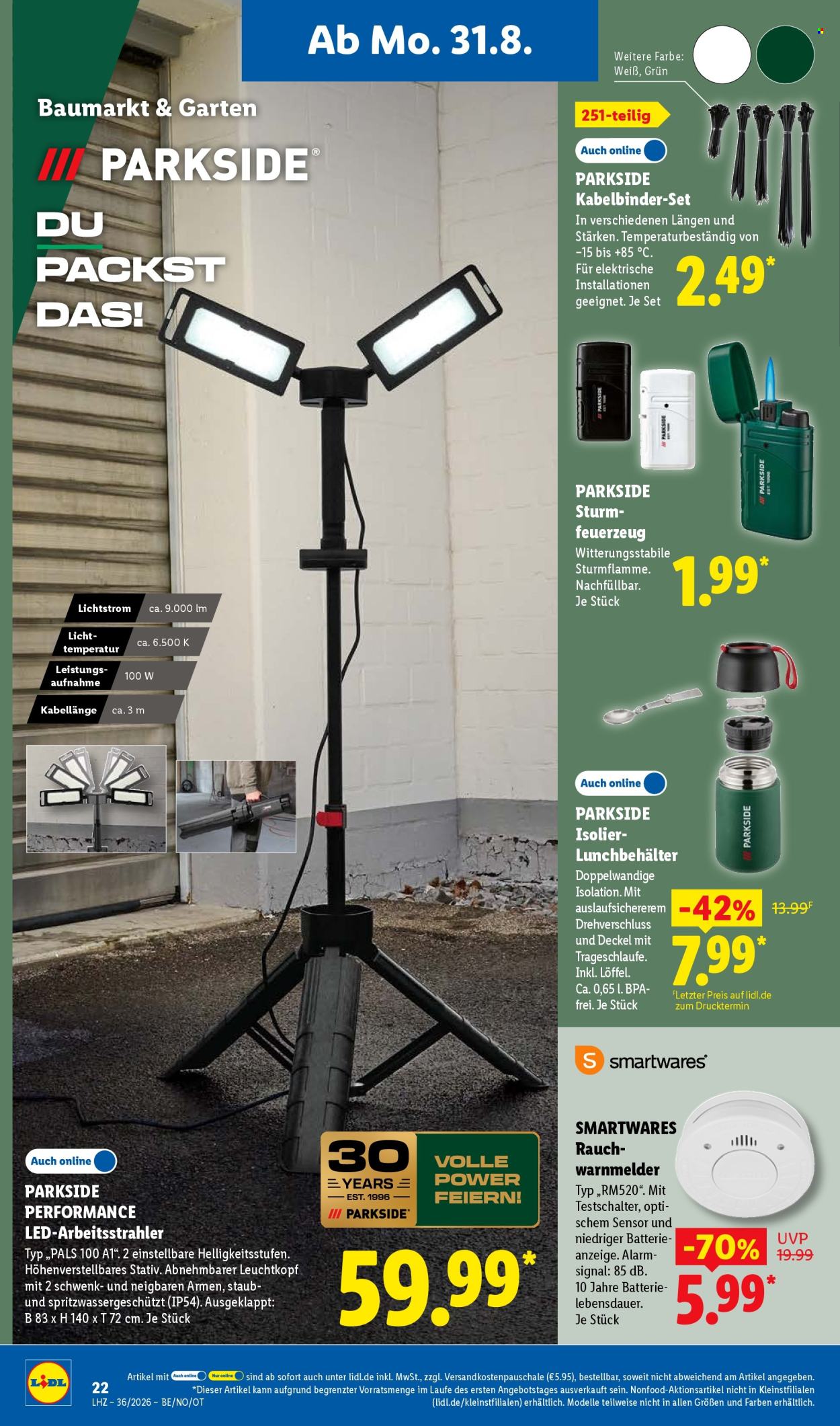 Lidl Prospekte  - 31.08.2026 - 5.09.2026. Seite 38