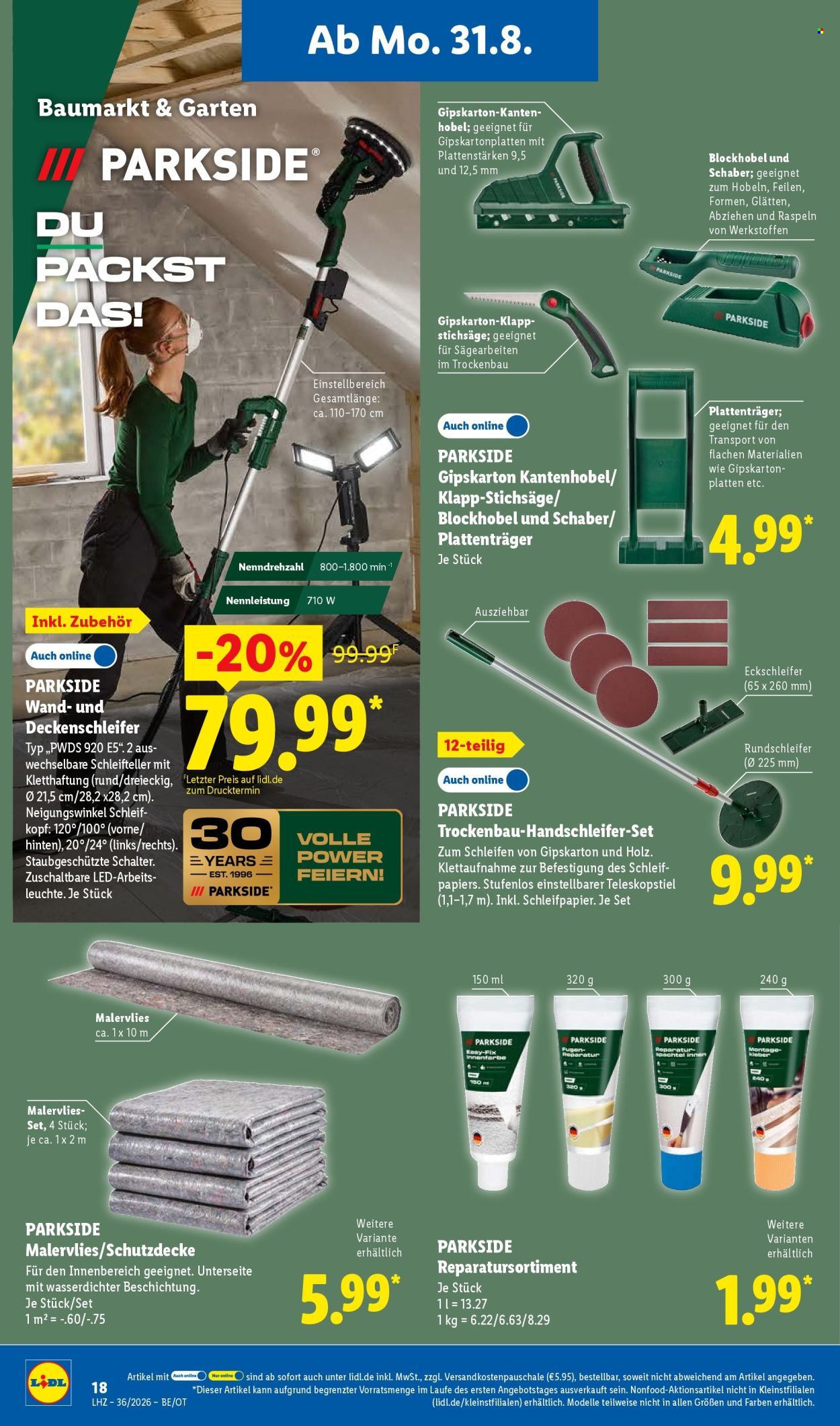 Lidl Prospekte  - 31.08.2026 - 5.09.2026. Seite 34