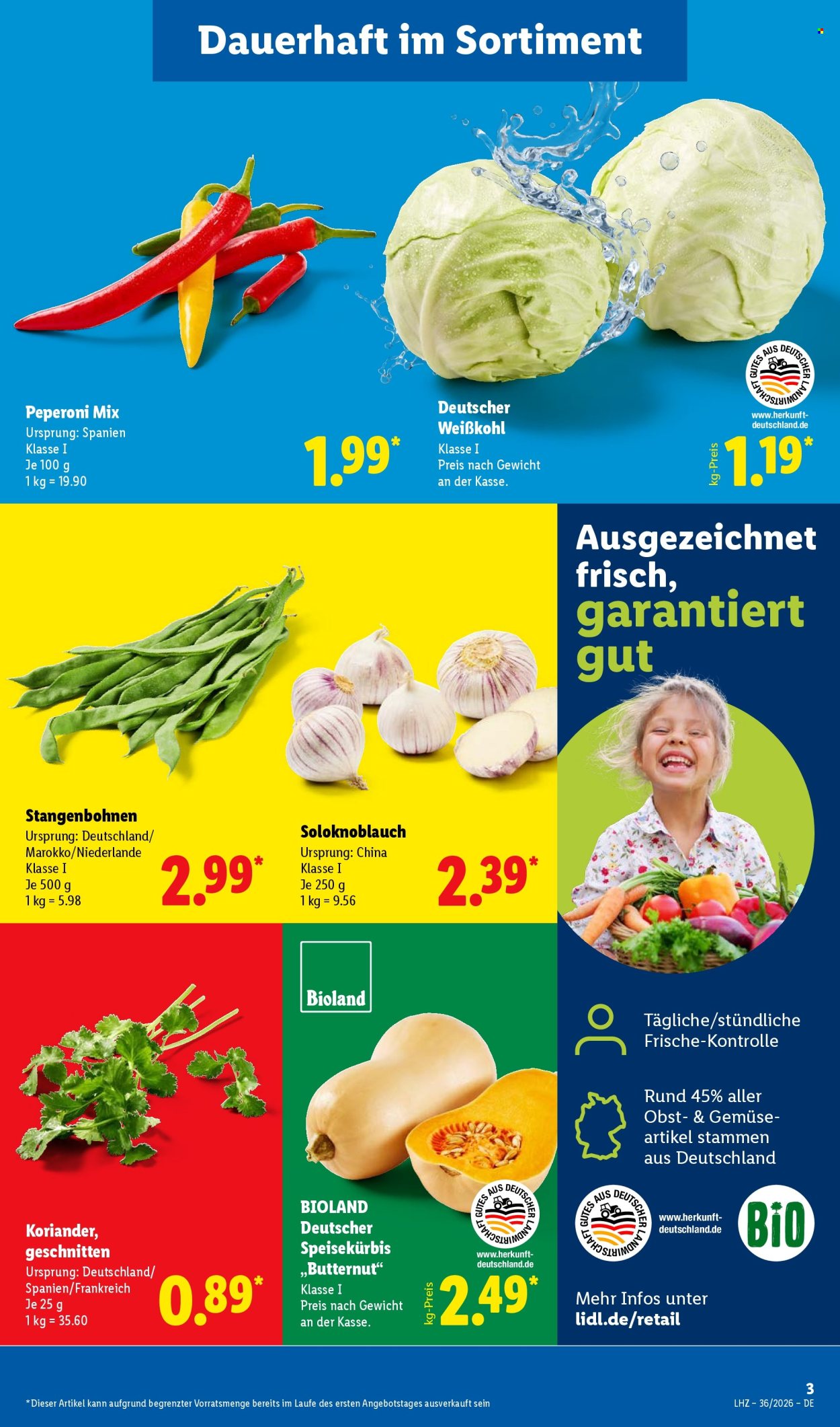 Lidl Prospekte  - 31.08.2026 - 5.09.2026. Seite 3