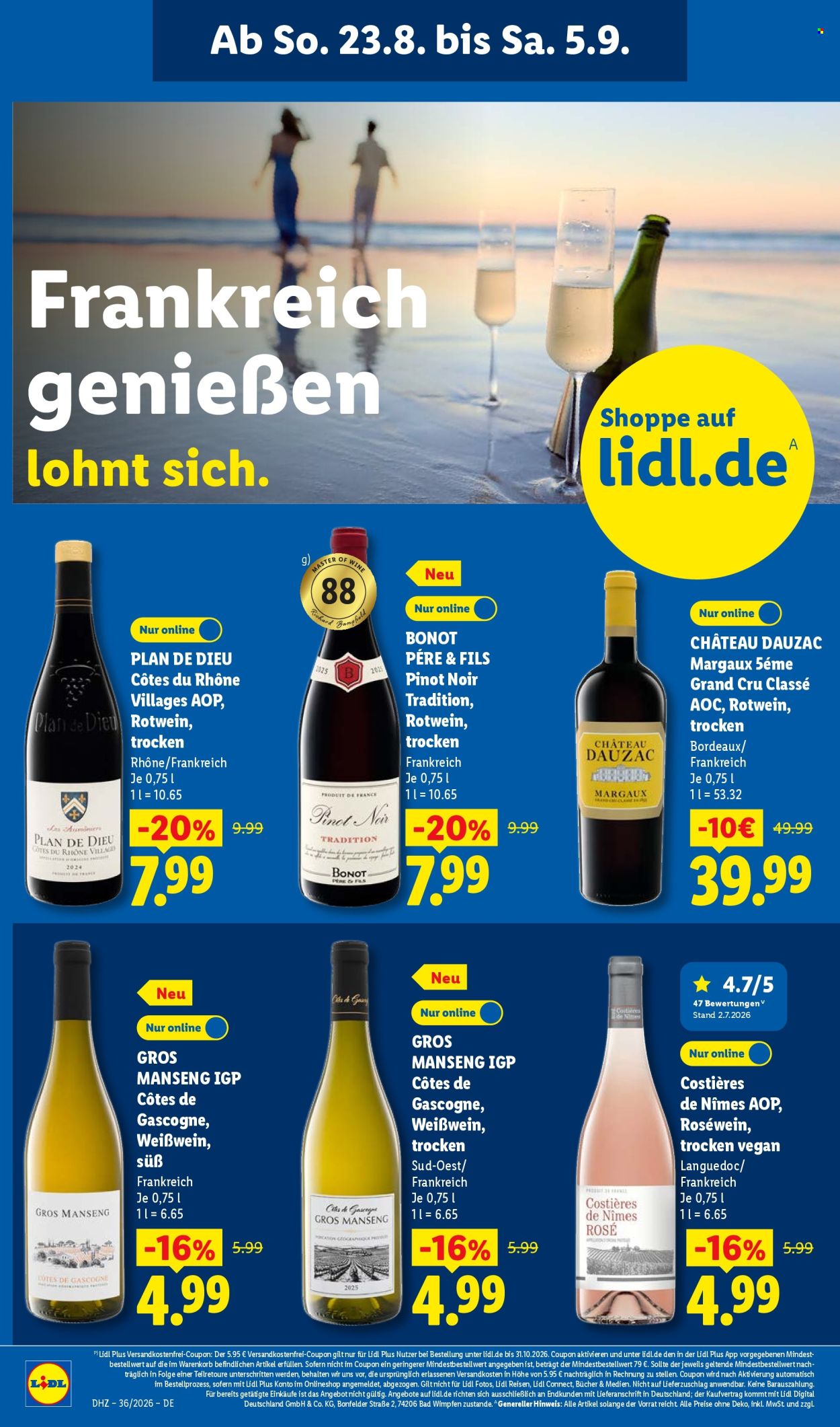 Lidl Prospekte  - 31.08.2026 - 5.09.2026. Seite 62