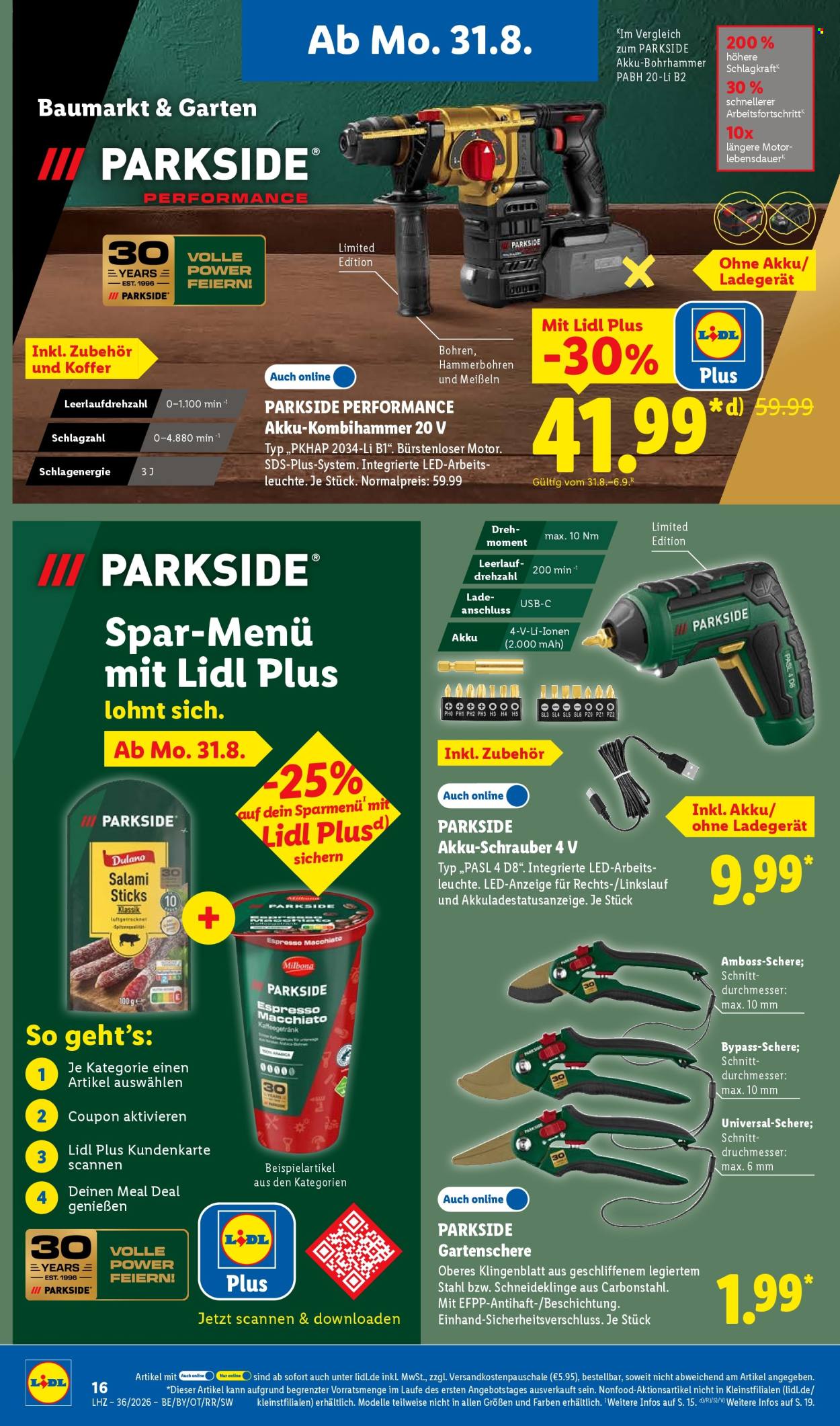 Lidl Prospekte  - 31.08.2026 - 5.09.2026. Seite 32