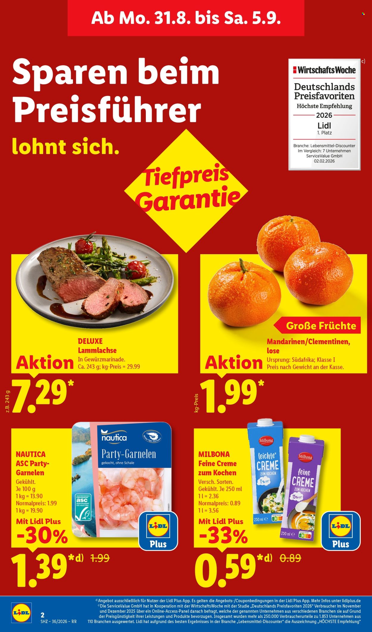 Lidl Prospekte  - 31.08.2026 - 5.09.2026. Seite 2