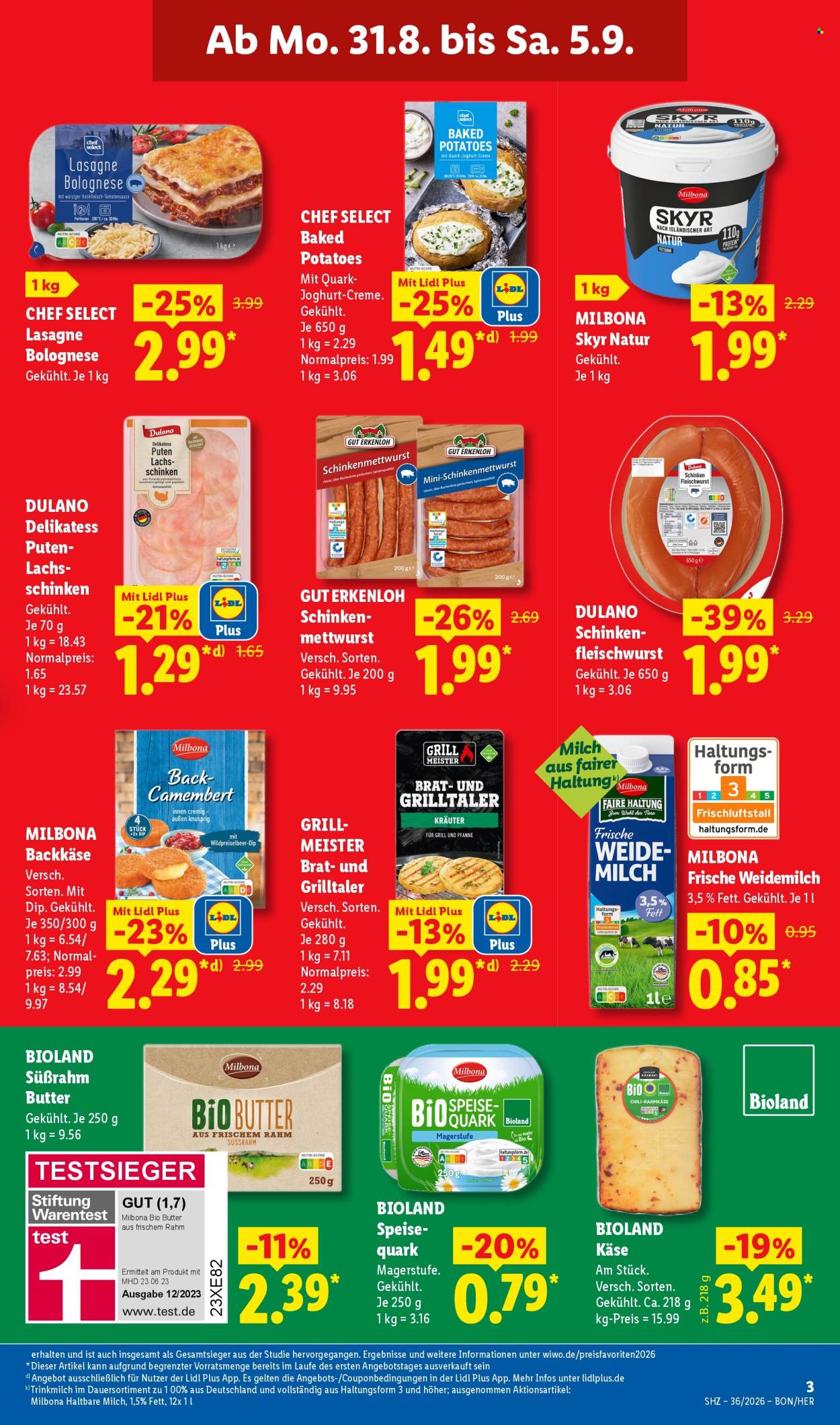 Lidl Prospekte  - 31.08.2026 - 5.09.2026. Seite 3