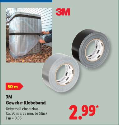 3M Gewebe-Klebeband
