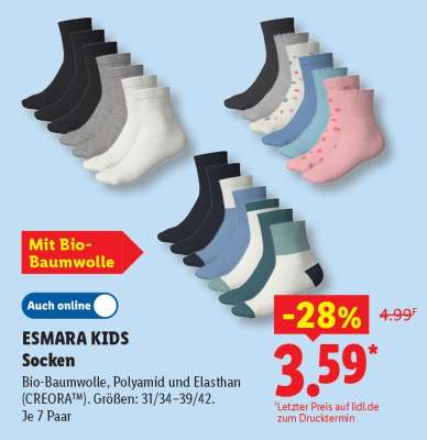 ESMARA KIDS Socken