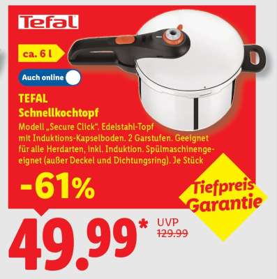 Tefal Schnellkochtopf