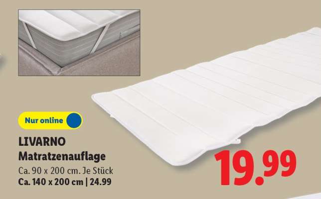 LIVARNO Matratzenauflage