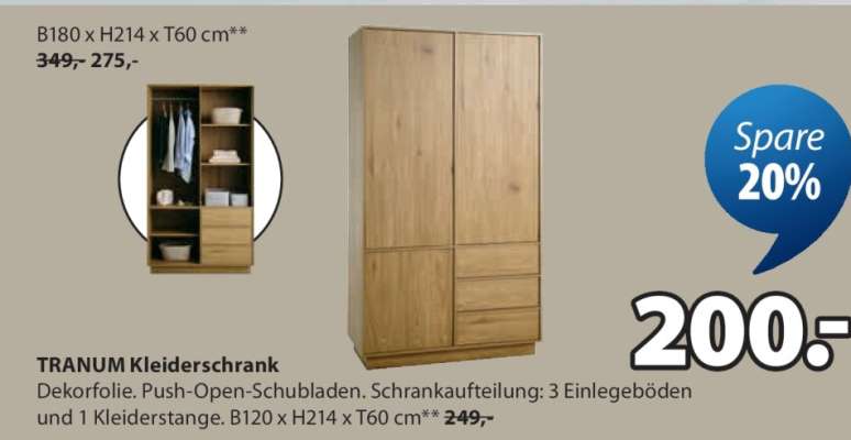 TRANUM Kleiderschrank