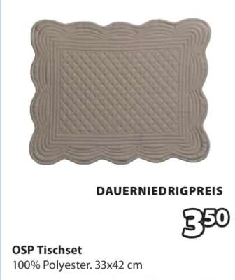 OSP Tischset