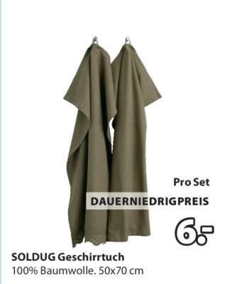 SOLDUG Geschirrtuch