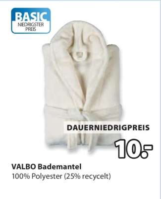 VALBO Bademantel