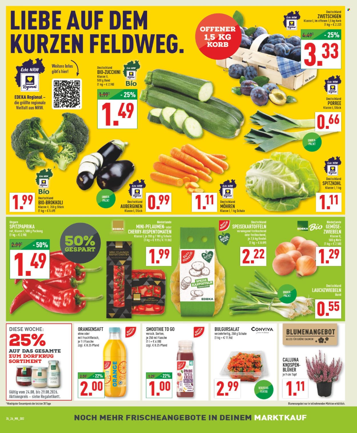 Marktkauf Prospekte  - 24.08.2026 - 29.08.2026. Seite 2