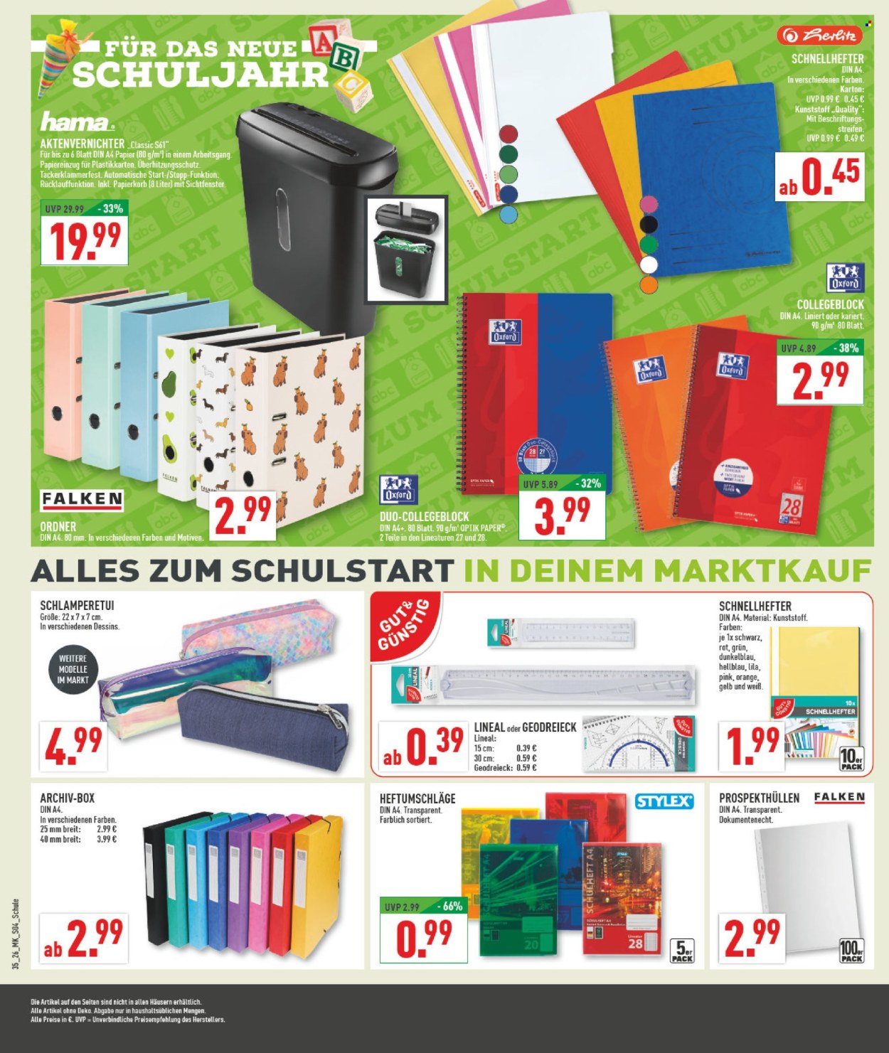 Marktkauf Prospekte  - 24.08.2026 - 29.08.2026. Seite 32