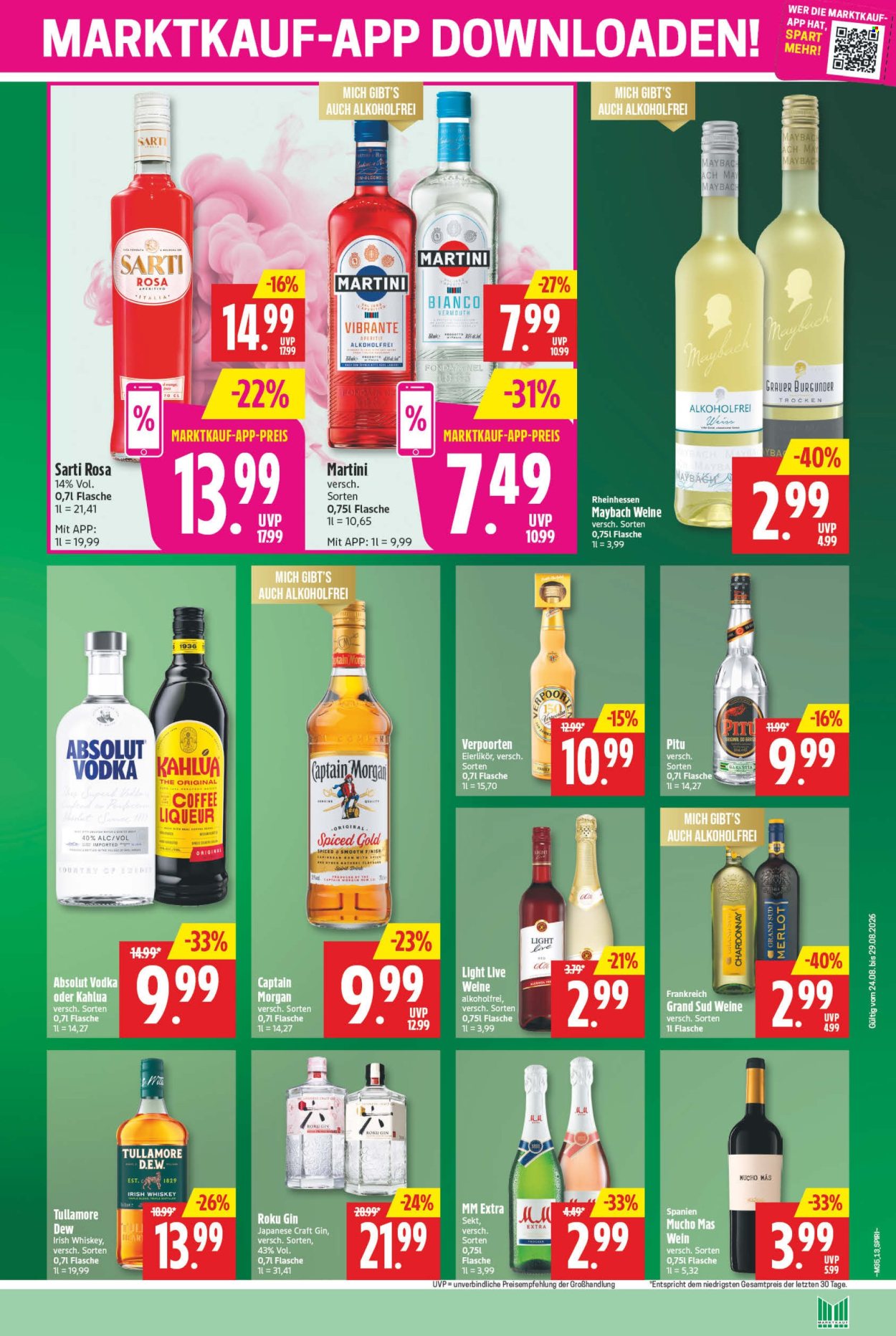Marktkauf Prospekte  - 24.08.2026 - 29.08.2026. Seite 15