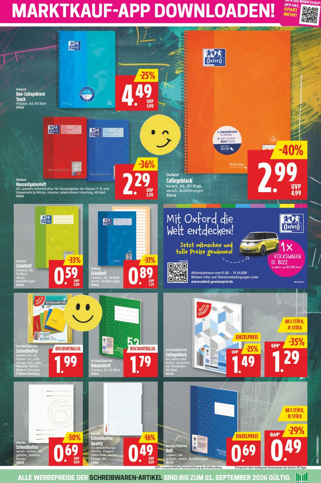 Marktkauf Prospekte  - 24.08.2026 - 29.08.2026. Seite 21