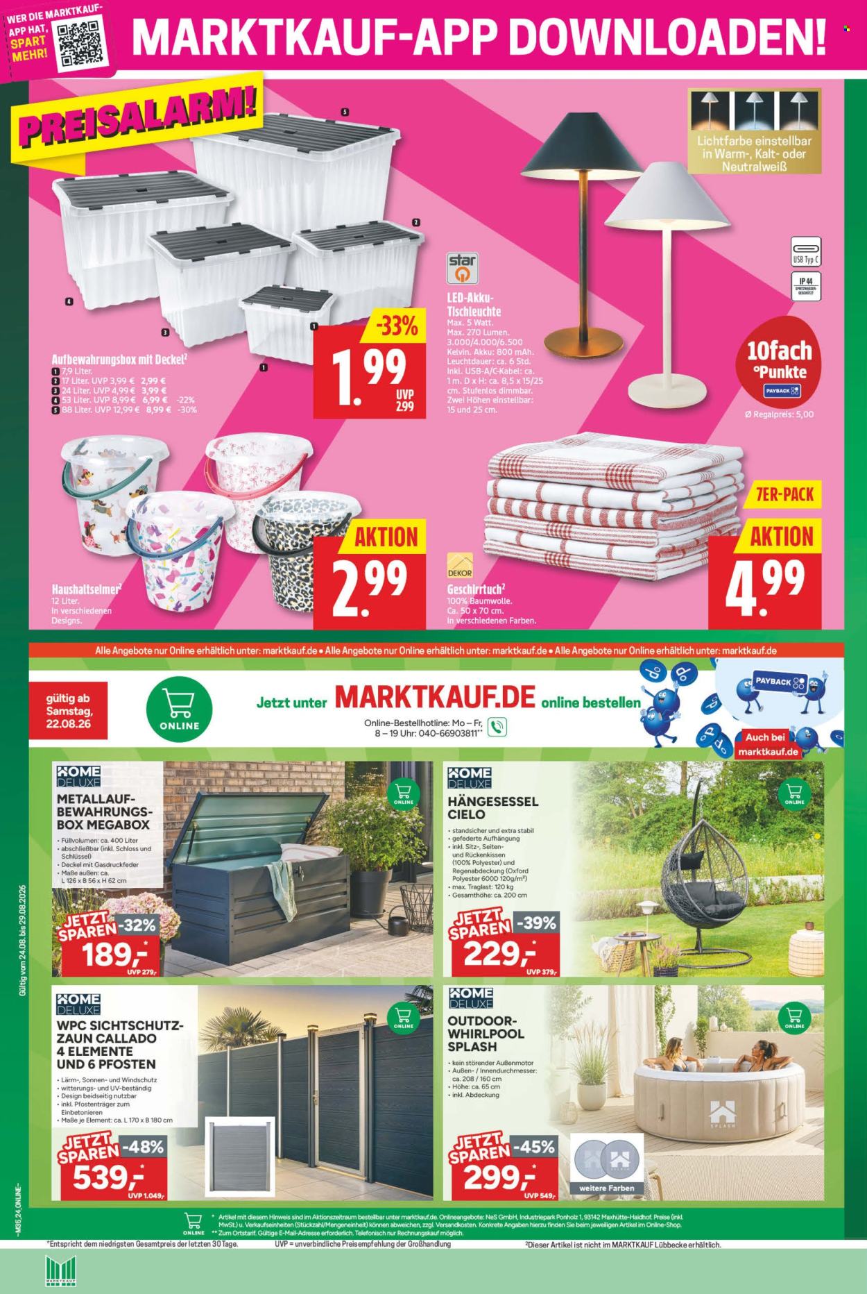 Marktkauf Prospekte  - 24.08.2026 - 29.08.2026. Seite 26