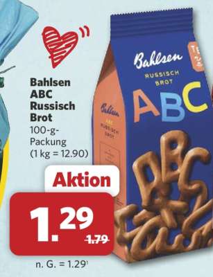 Bahlsen ABC Russisch Brot