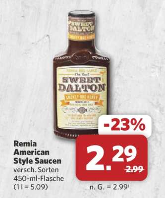 Remia American Style Saucen