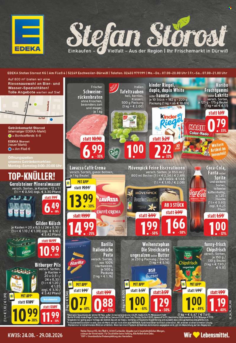 Prospekte Edeka - 24.08.2026 - 29.08.2026.