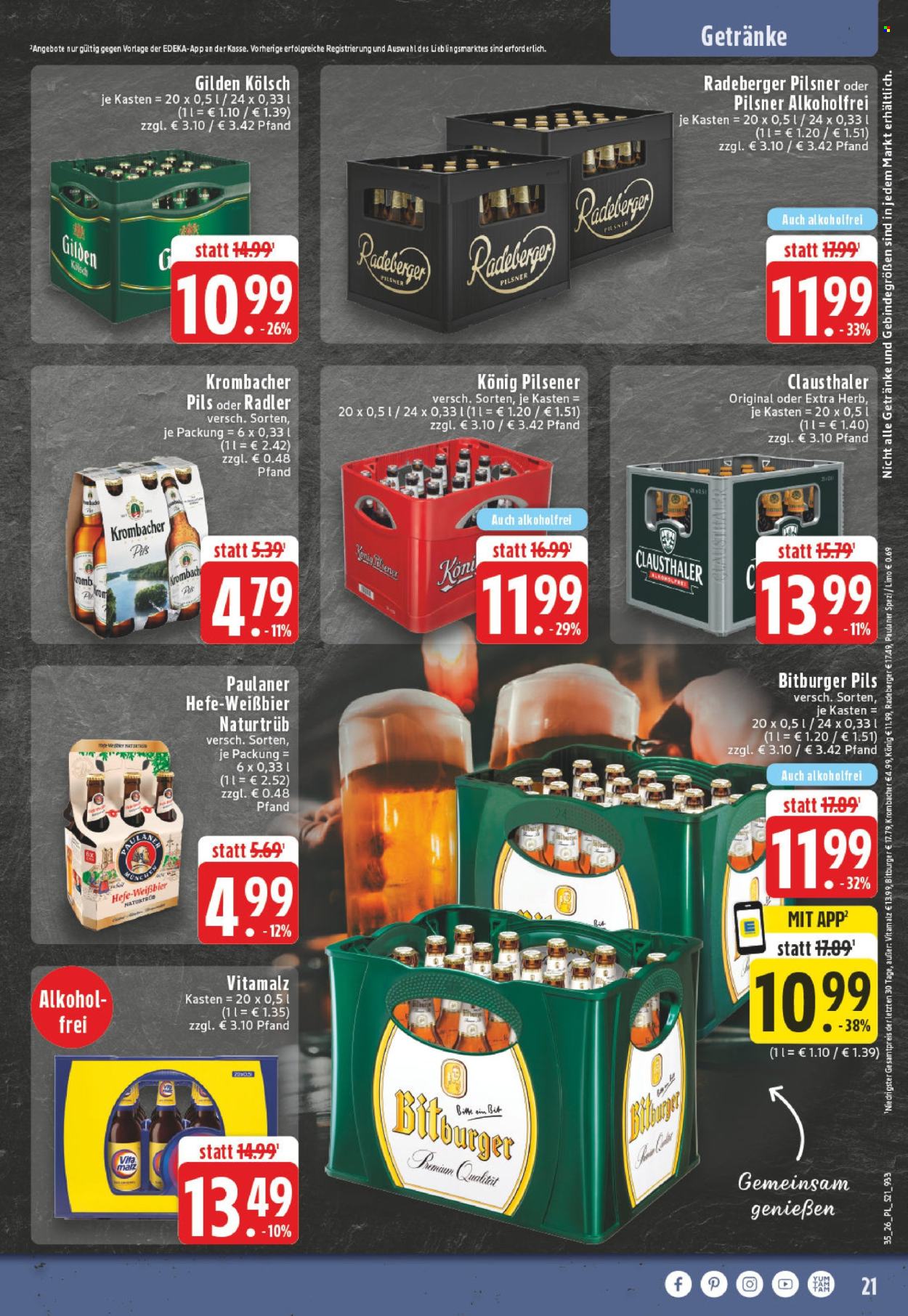 Edeka Prospekte  - 24.08.2026 - 29.08.2026. Seite 21