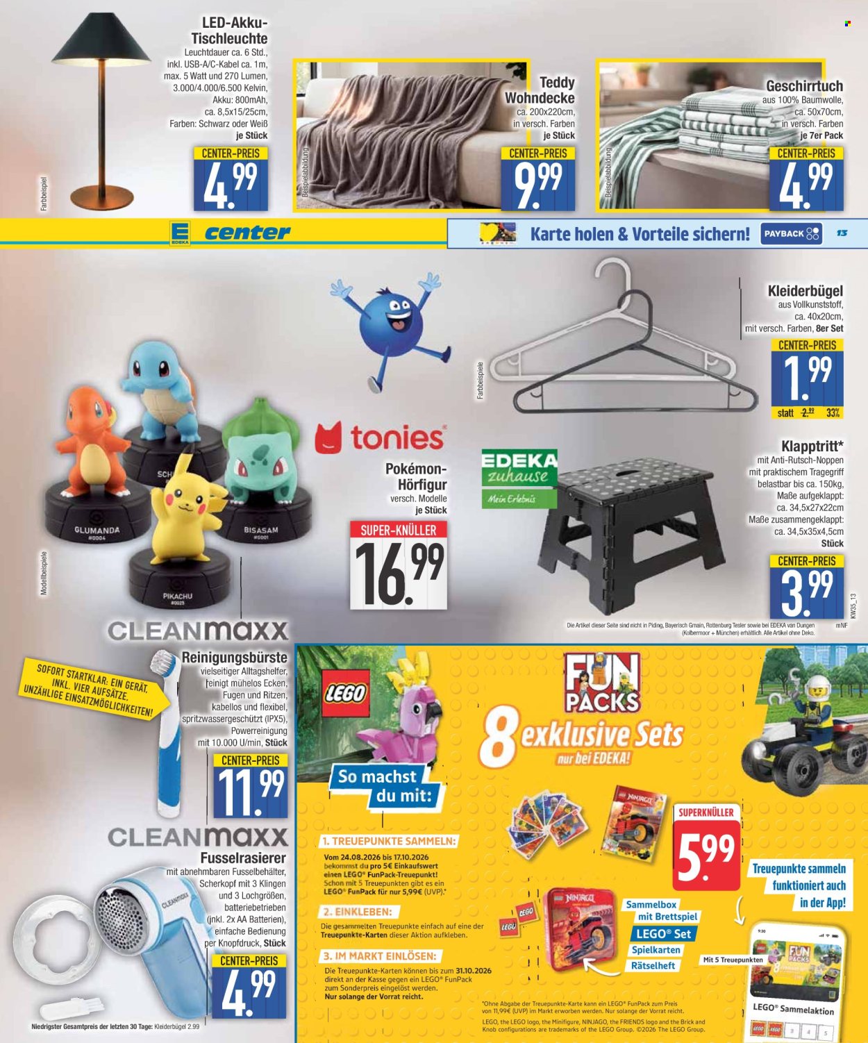 Edeka Prospekte  - 24.08.2026 - 29.08.2026. Seite 13