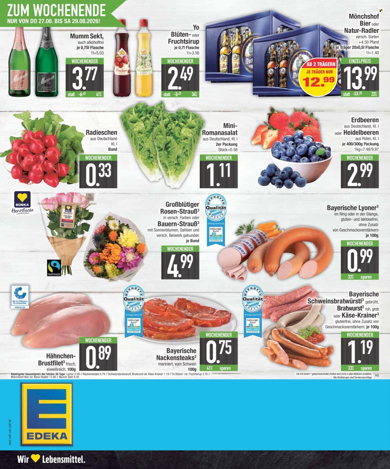 Edeka Prospekte  - 24.08.2026 - 29.08.2026. Seite 22