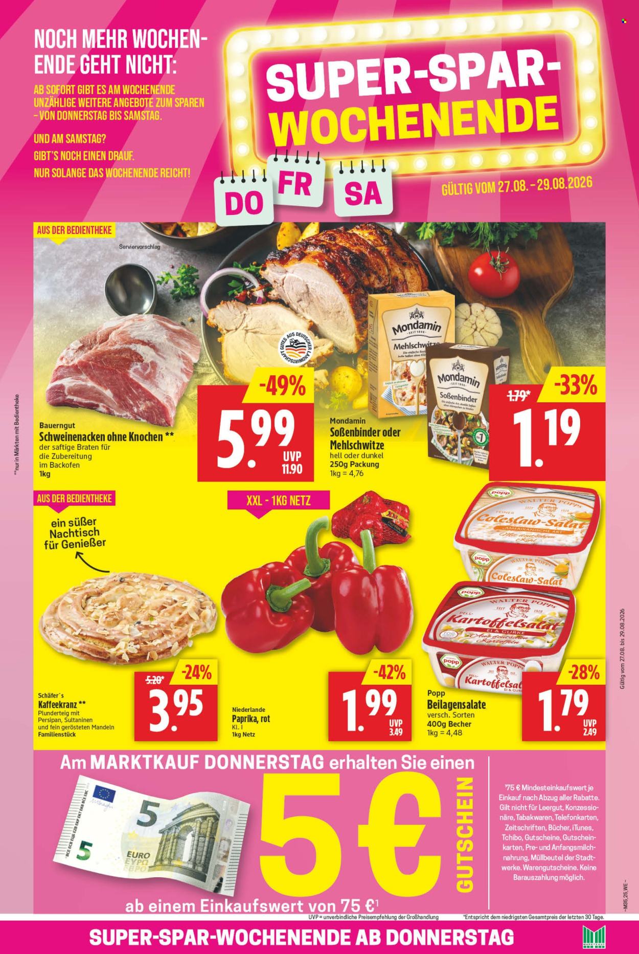 Marktkauf Prospekte  - 24.08.2026 - 29.08.2026. Seite 27
