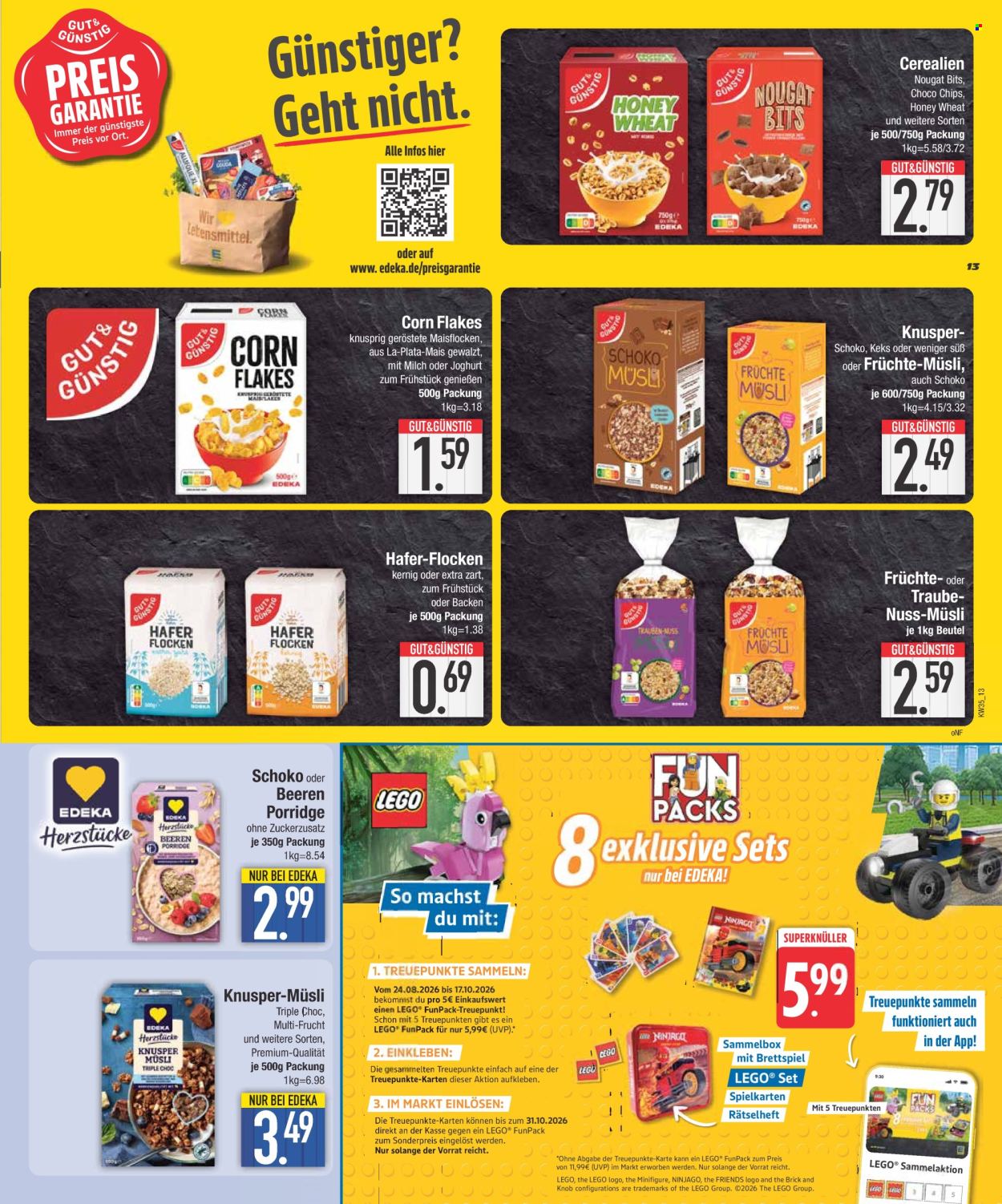 Edeka Prospekte  - 24.08.2026 - 29.08.2026. Seite 13