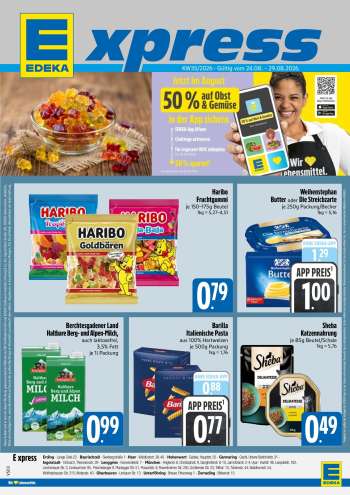 Prospekte Edeka - 24.08.2026 - 29.08.2026.