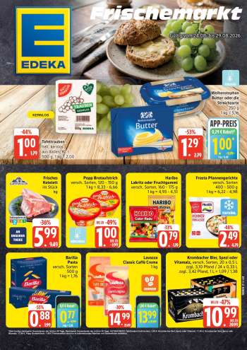 Prospekte Edeka - 24.08.2026 - 29.08.2026.