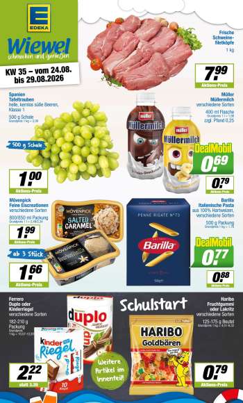 Prospekte Edeka - 24.08.2026 - 29.08.2026.