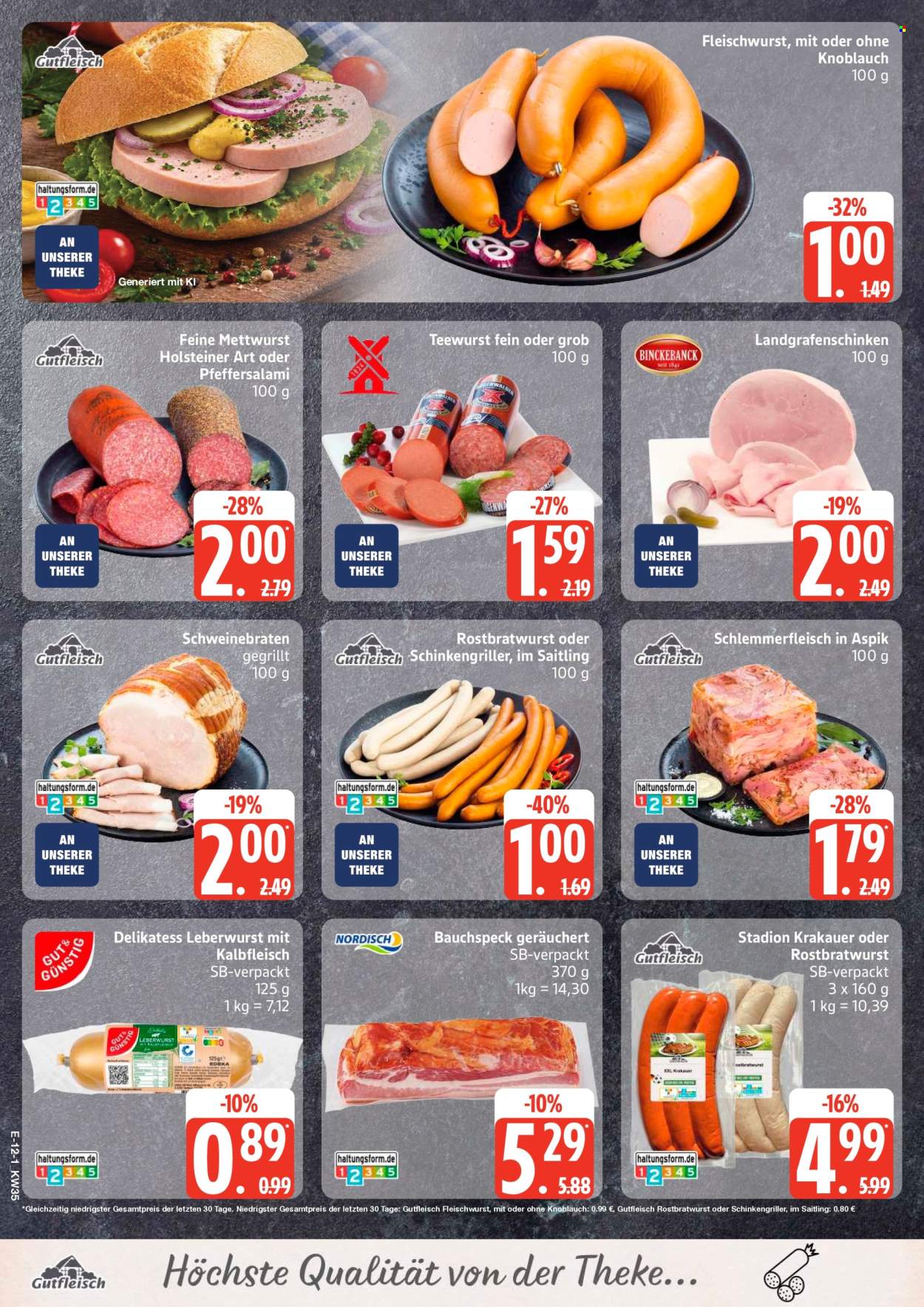 Edeka Prospekte  - 24.08.2026 - 29.08.2026. Seite 14