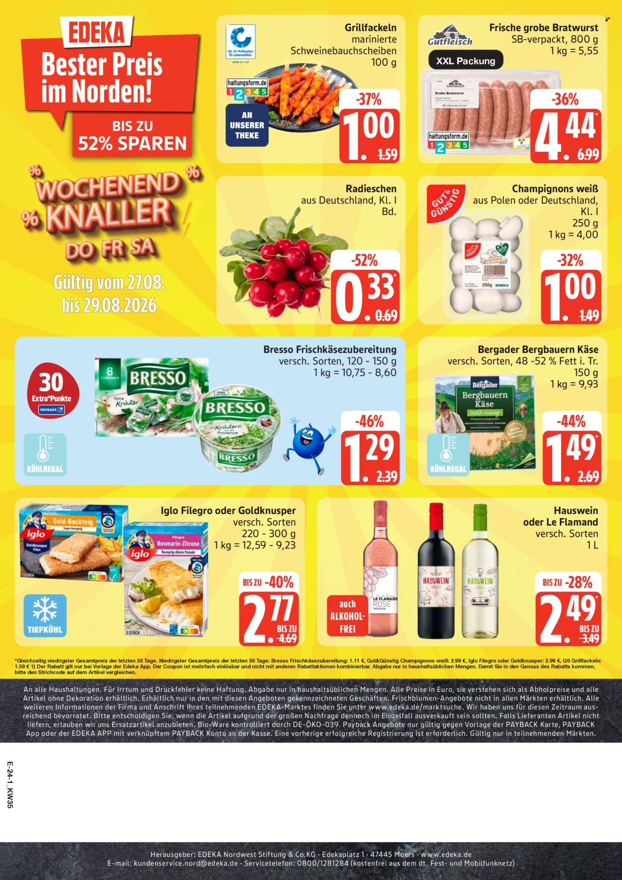 Edeka Prospekte  - 24.08.2026 - 29.08.2026. Seite 31