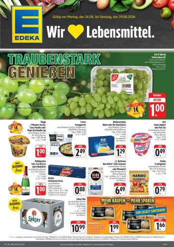 Prospekte Edeka - 24.08.2026 - 29.08.2026.