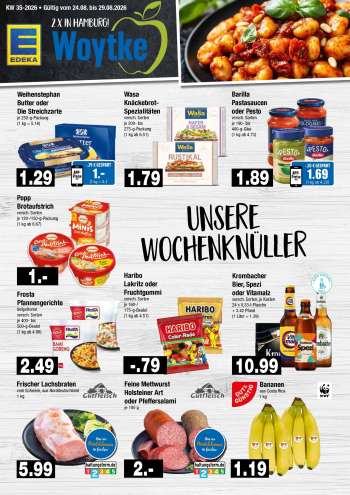Prospekte Edeka - 24.08.2026 - 29.08.2026.