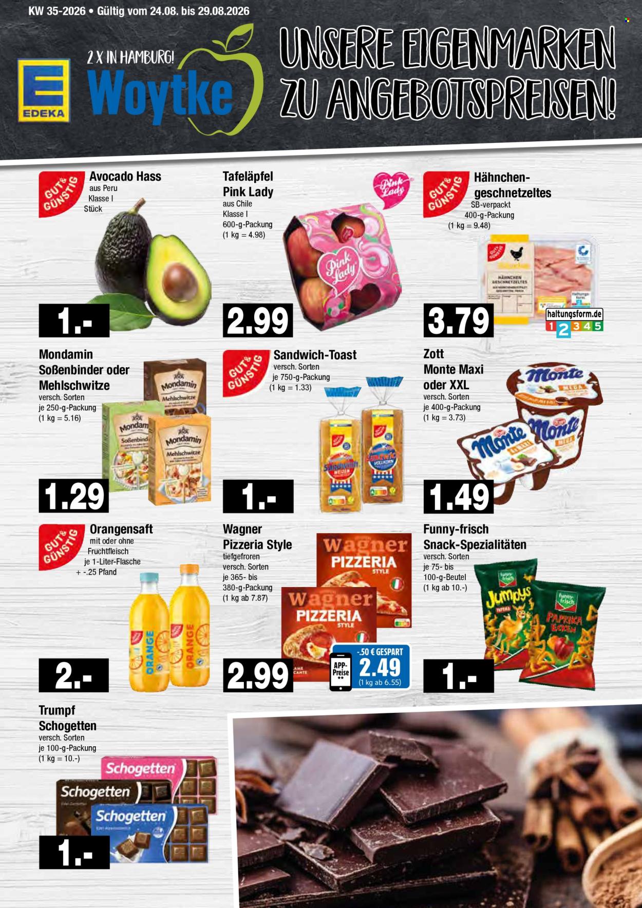 Edeka Prospekte  - 24.08.2026 - 29.08.2026. Seite 9