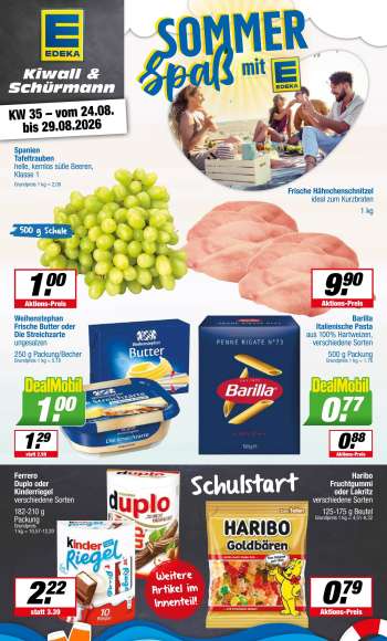 Prospekte Edeka - 24.08.2026 - 29.08.2026.