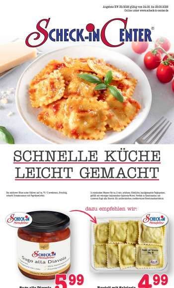 Prospekte Scheck-in - 24.08.2026 - 29.08.2026.